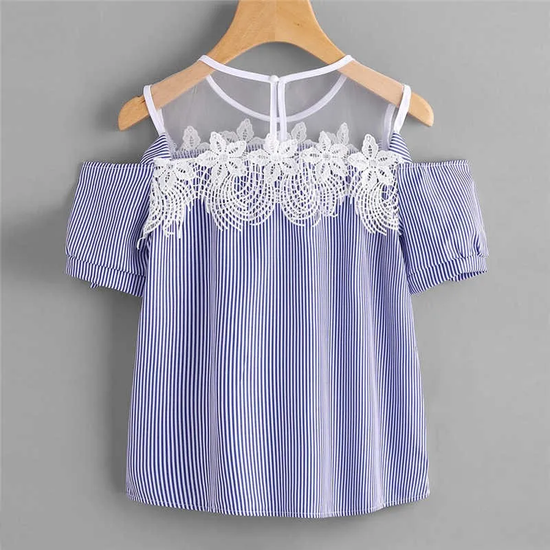 Fashion Women Ladies Bowknot Lace Floral Sexy Off Shoulder Cami Tops Casual Blouse Short Sleeve Shirt Blouse Summer Female Blusa 
Fashion Women Ladies Bowknot Lace Floral Sexy Off Shoulder Cami Tops Casual Blouse Short Sleeve Shirt Blouse Summer Female Blusa