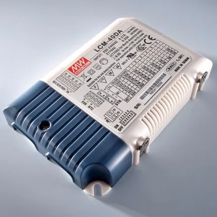 Mean Well 40W Multiple-Stage Constant Current Mode Dali interface LED Driver 700mA LCM-40DA
Mean Well 40W Multiple-Stage Constant Current Mode Dali interface LED Driver 700mA LCM-40DA