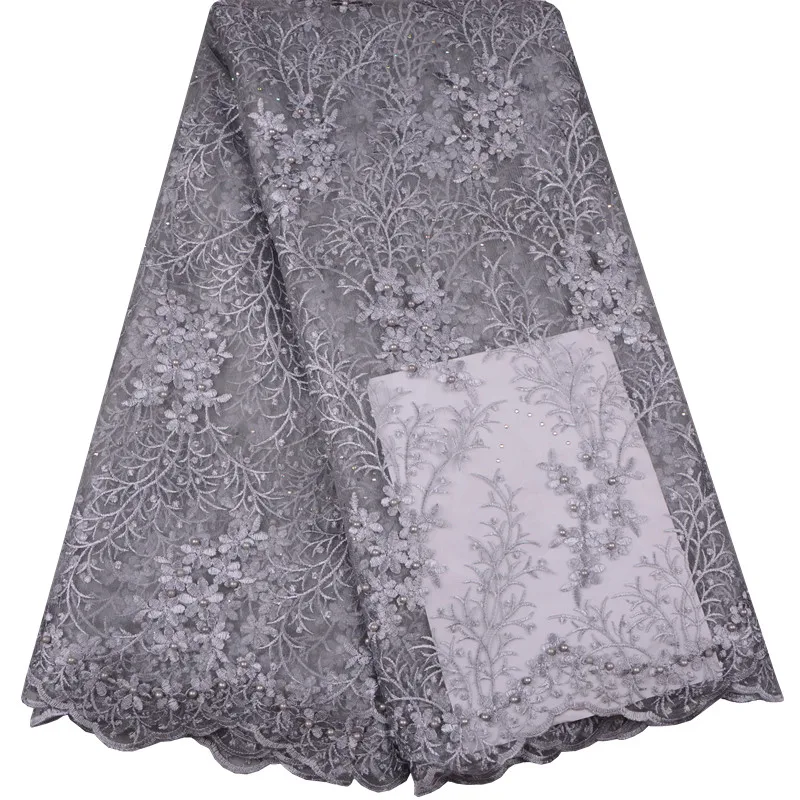 High Quality Nigerian Lace Fabrics With Stones African French Net Lace Fabric Embroidered Tulle Mesh Lace Fabric With Beaded969B
High Quality Nigerian Lace Fabrics With Stones African French Net Lace Fabric Embroidered Tulle Mesh Lace Fabric With Beaded969B