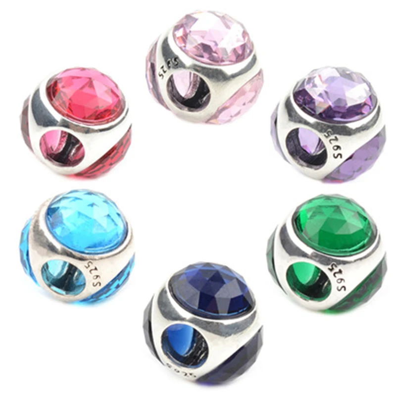 BESTLYBUY 100% 925 Sterling silver Three sides of crystal Charms Bead Fit Pandora Original 925 Bracelet Necklace Fine Jewelry
BESTLYBUY 100% 925 Sterling silver Three sides of crystal Charms Bead Fit Pandora Original 925 Bracelet Necklace Fine Jewelry