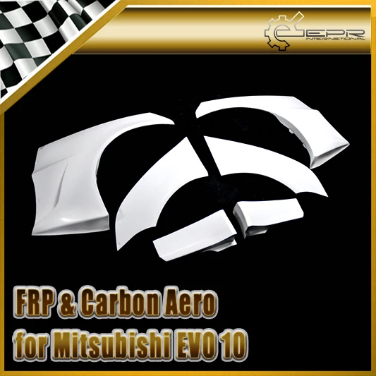 Car-styling For Mitsubishi Evolution EVO 10 VS Style FRP Fiberglass Wide Ver.Wider Rear Over Fender 6pcs Fiber Glass Accessories
Car-styling For Mitsubishi Evolution EVO 10 VS Style FRP Fiberglass Wide Ver.Wider Rear Over Fender 6pcs Fiber Glass Accessories