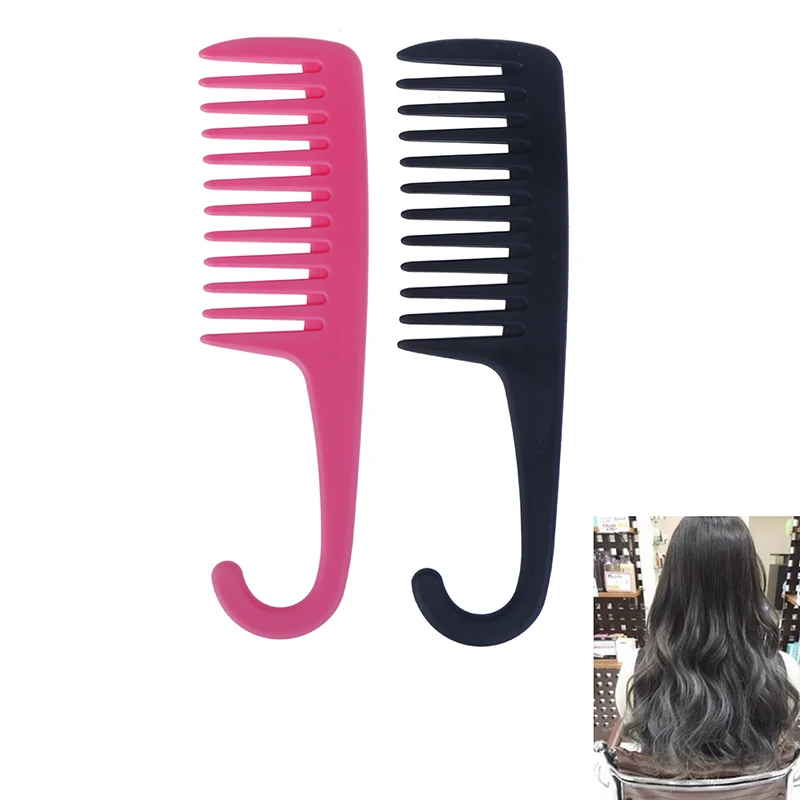 1Pcs Detangling Big Teeth Hairdressing Reduce Hair Loss Comb Salon Styling Tools Large Wide Tooth Combs With Curved Hook Brushes
1Pcs Detangling Big Teeth Hairdressing Reduce Hair Loss Comb Salon Styling Tools Large Wide Tooth Combs With Curved Hook Brushes