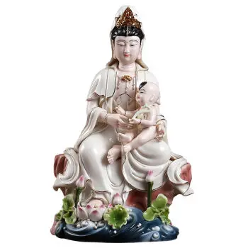 Керамические изделия Dehua master cheng works, 13 дюймов, lotus SongZi guanyin, цветная краска для мебели
Керамические изделия Dehua master cheng works, 13 дюймов, lotus SongZi guanyin, цветная краска для мебели