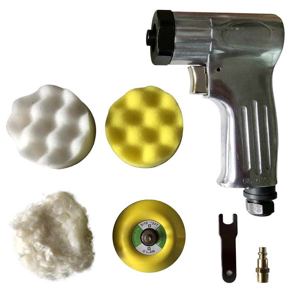 Meterk 3 Inches Polishing 90 Degree Air Sander Pneumatic Polisher Machine Grinder Polishing Tool for Car AT216-3 Power Tool
Meterk 3 Inches Polishing 90 Degree Air Sander Pneumatic Polisher Machine Grinder Polishing Tool for Car AT216-3 Power Tool
