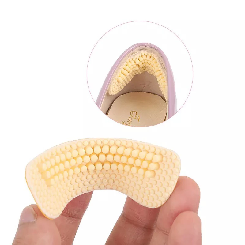 1Pair New Massage Silicone Inserts Fashion Soft Sticky Silica Gel Fabric Shoe Pads Liner Grips Back Heel Inserts Insoles Black
1Pair New Massage Silicone Inserts Fashion Soft Sticky Silica Gel Fabric Shoe Pads Liner Grips Back Heel Inserts Insoles Black