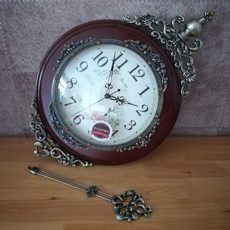 Specialty Mechanical Wood Wall Clock Poendant Retro European Quartz Pendule Watch Elegant Antique Wedding Gifts Home Decoration
Specialty Mechanical Wood Wall Clock Poendant Retro European Quartz Pendule Watch Elegant Antique Wedding Gifts Home Decoration