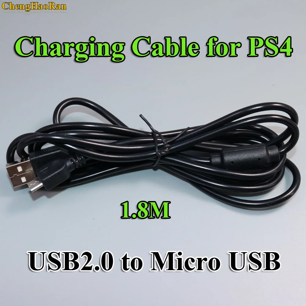 ChengHaoRan 1.8M 1pc - 10pcs New For Sony PS4 micro usb charging Cable magnetic ring Android mobile phone USB data line
ChengHaoRan 1.8M 1pc - 10pcs New For Sony PS4 micro usb charging Cable magnetic ring Android mobile phone USB data line