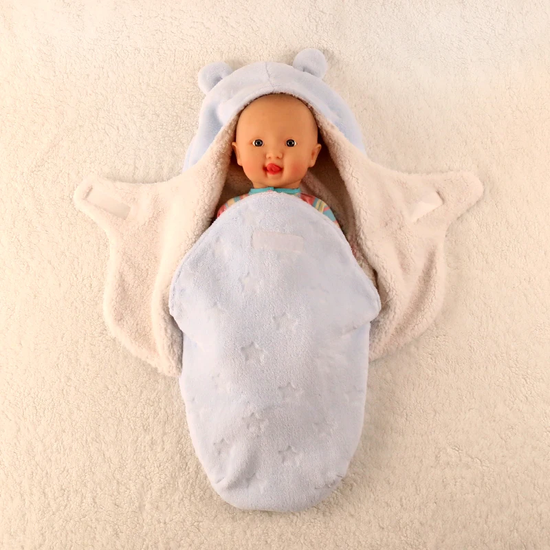 Фото Детские Одеяла новорожденных супер мягкий осень-зима расстроен Babys Вышивка