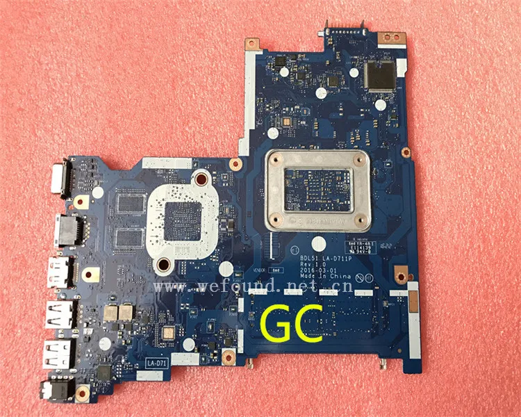laptop Motherboard For 255 G5 LA-D711P 858588-601 858588-501 system mainboard Fully Tested
laptop Motherboard For 255 G5 LA-D711P 858588-601 858588-501 system mainboard Fully Tested