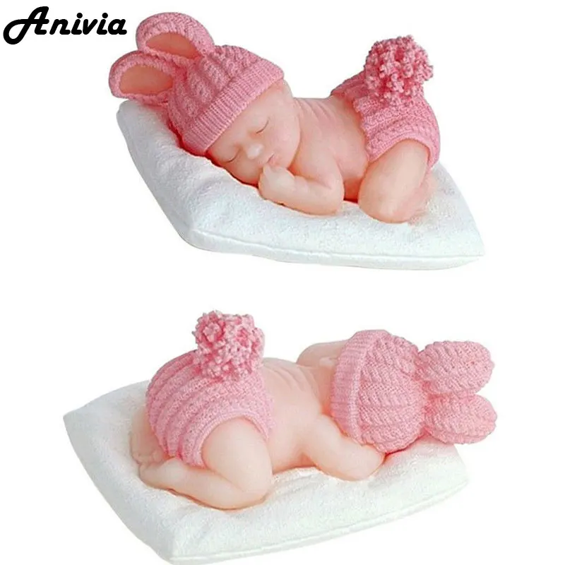 3D Sleeping Baby Silicone Soap Mold Cake Decorating Candy Chocolate Baking Mould
3D Sleeping Baby Silicone Soap Mold Cake Decorating Candy Chocolate Baking Mould