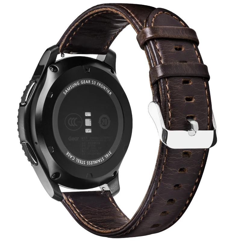 HOCO Duke Genuine Leather Strap for Samsung Galaxy Gear S3 Frontier Band Bracelet for Samsung Gear S3 Classic Wristband 22MM
HOCO Duke Genuine Leather Strap for Samsung Galaxy Gear S3 Frontier Band Bracelet for Samsung Gear S3 Classic Wristband 22MM