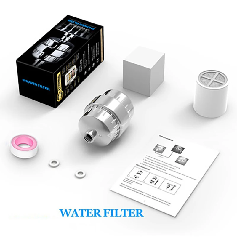 Shower Water Purifier Filter Multi-layer Filtration Activated Carbon Cartridge Water Filter Tap Prefilter Bathroom
Shower Water Purifier Filter Multi-layer Filtration Activated Carbon Cartridge Water Filter Tap Prefilter Bathroom