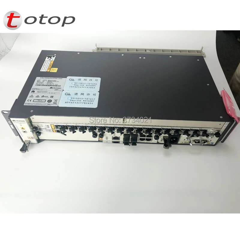 Free shipping Huawei OLT MA5608T 1G 1*MCUD Control board + 1*MPWC DC Power Board + 1*GPFD C+ 16 Port Service Board
Free shipping Huawei OLT MA5608T 1G 1*MCUD Control board + 1*MPWC DC Power Board + 1*GPFD C+ 16 Port Service Board