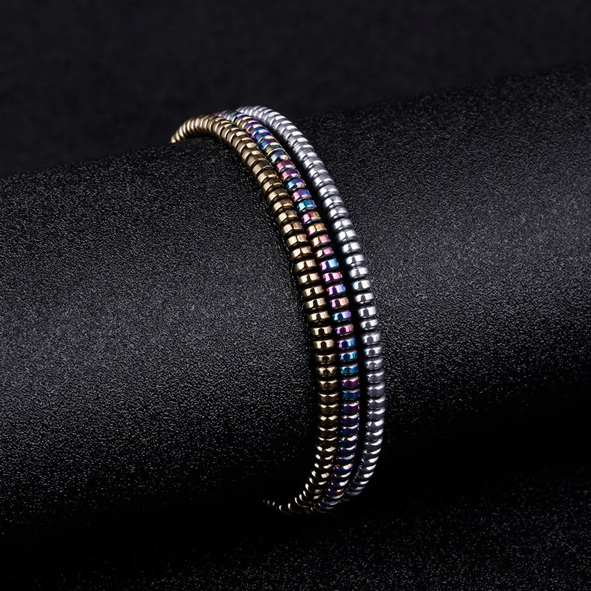 3 Color Fine Handmade small beads Bracelet For Women Elasticity Charm bracelets men jewelry gift Fashion
3 Color Fine Handmade small beads Bracelet For Women Elasticity Charm bracelets men jewelry gift Fashion