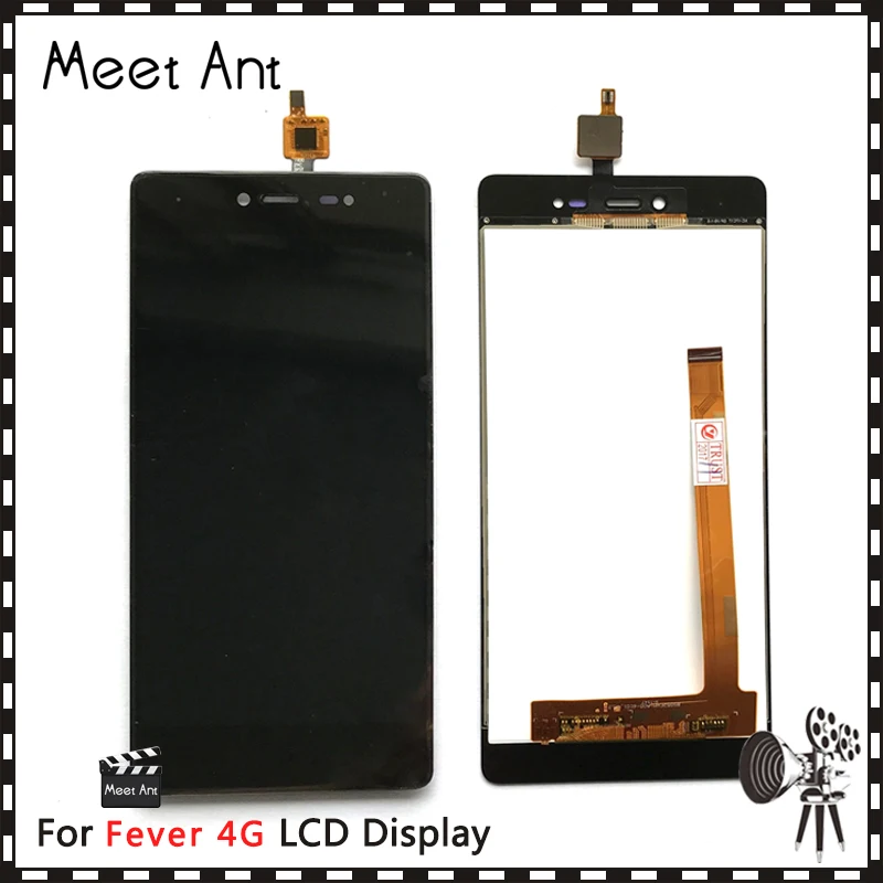 5Pcs/lot High Quality 5.2" For WIKO Fever 4G LCD Display Screen With Touch Screen Digitizer Assembly
5Pcs/lot High Quality 5.2" For WIKO Fever 4G LCD Display Screen With Touch Screen Digitizer Assembly