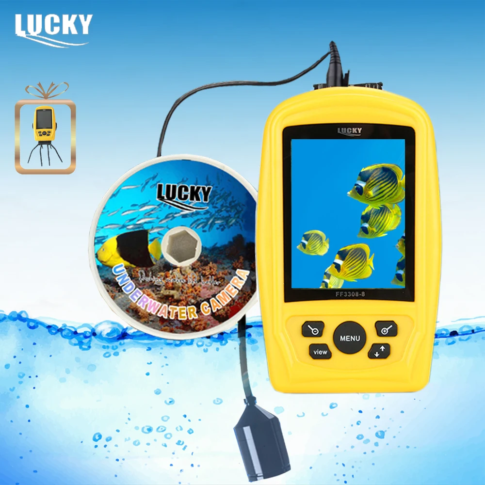 LUCKY FF3308-8 портативная подводная камера система контроля рыбалки CMD Датчик 3,5 дюйма TFT RGB водонепроницаемый монитор 20 м кабель # B9
LUCKY FF3308-8 портативная подводная камера система контроля рыбалки CMD Датчик 3,5 дюйма TFT RGB водонепроницаемый монитор 20 м кабель # B9