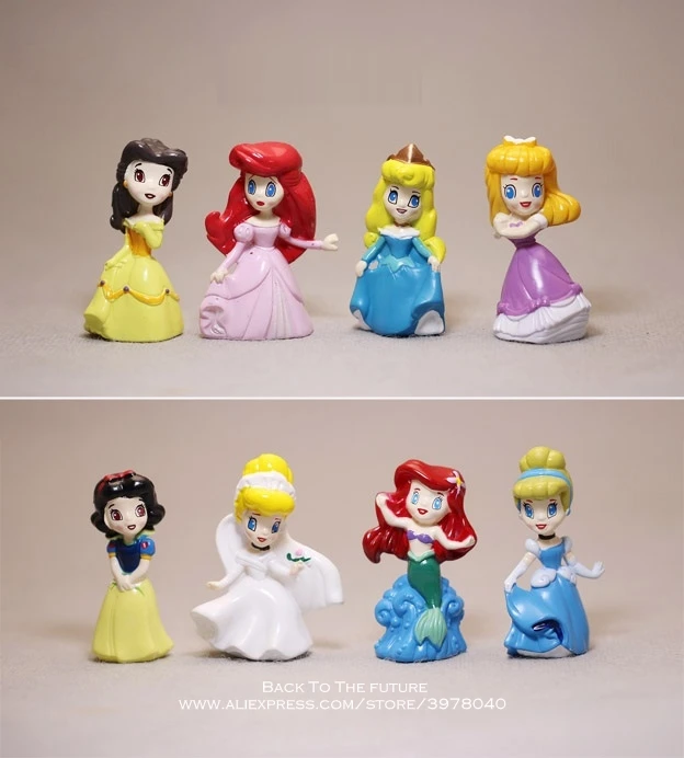 Disney Princess Cinderella Snow White 8pcs/set 5.5cm Action Q version Figure Decoration PVC Collection Figurine Toys model gift
Disney Princess Cinderella Snow White 8pcs/set 5.5cm Action Q version Figure Decoration PVC Collection Figurine Toys model gift