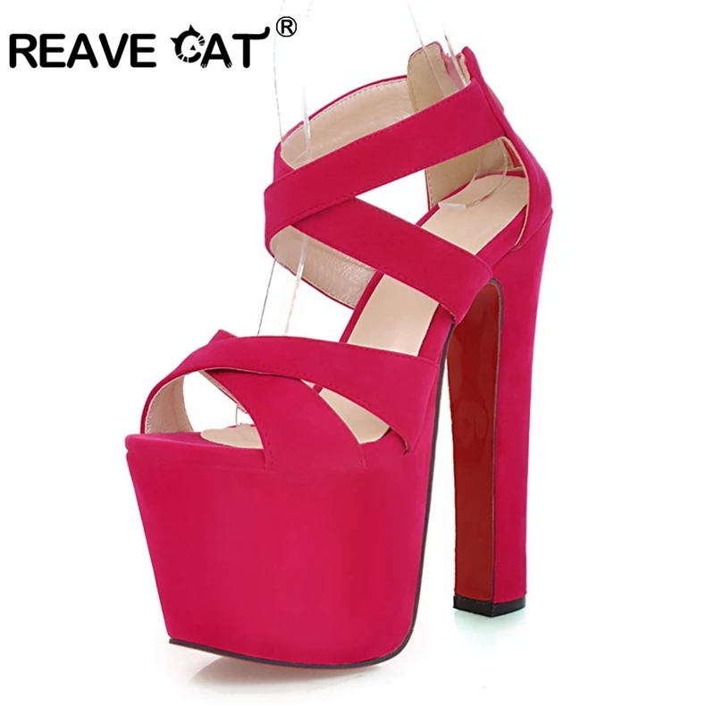 Женские босоножки из флока REAVE CAT, летние босоножки на высоком каблуке и платформе, с застежкой-молнией, QL4229
Женские босоножки из флока REAVE CAT, летние босоножки на высоком каблуке и платформе, с застежкой-молнией, QL4229