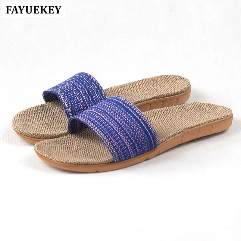 FAYUEKEY 18 новые модные летние домашние льняные дышащие тапочки, женские домашние пляжные шлепанцы с открытым носком для девушек, шлепанцы
FAYUEKEY 18 новые модные летние домашние льняные дышащие тапочки, женские домашние пляжные шлепанцы с открытым носком для девушек, шлепанцы