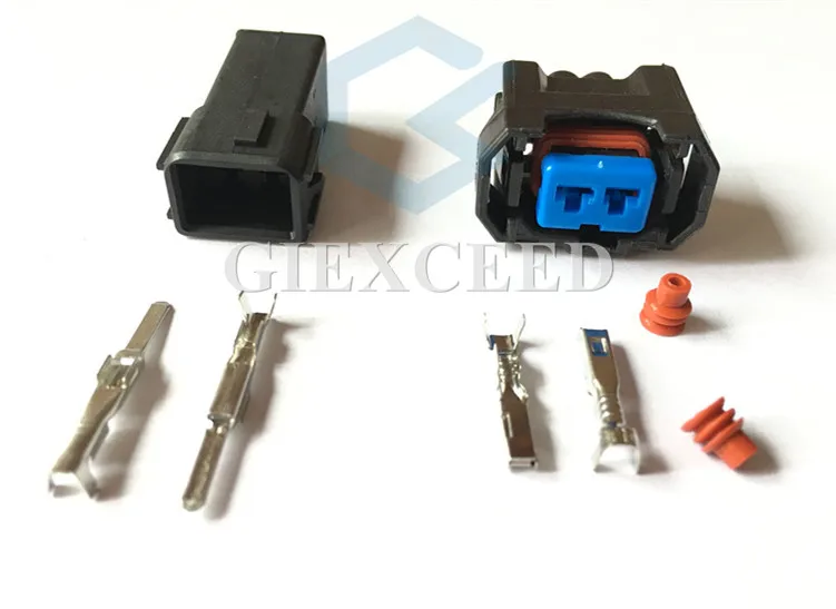 2 Sets 2 Pin 6189-0533 Female Male Auto Fuel Injector Plug OBD2 Waterproof Wiring Harness Connector Automotive Socket For Honda
2 Sets 2 Pin 6189-0533 Female Male Auto Fuel Injector Plug OBD2 Waterproof Wiring Harness Connector Automotive Socket For Honda