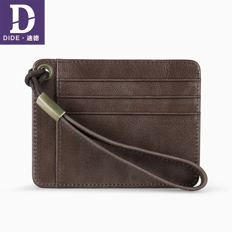 DIDE New Casual Mini Wallet Men And Women Genuine Leather Card & ID Holders Slim thin Wallet Male Female Add Wrist strap design
DIDE New Casual Mini Wallet Men And Women Genuine Leather Card & ID Holders Slim thin Wallet Male Female Add Wrist strap design