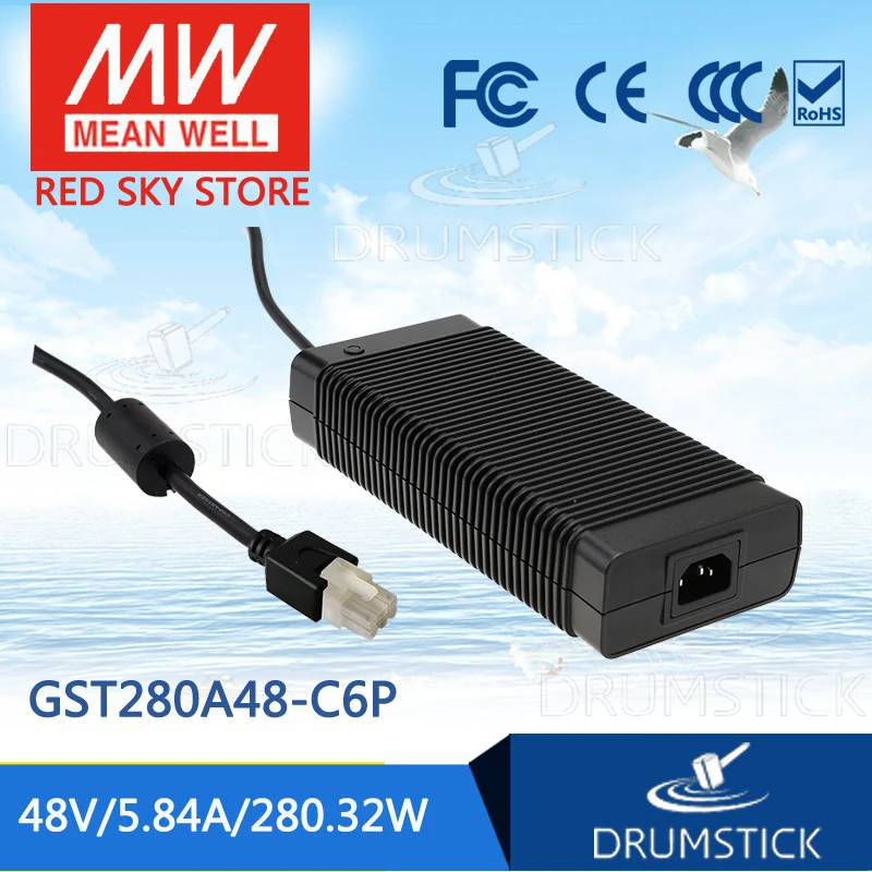 Специальное предложение означает хорошо GST280A48 C6P 48V 5.84A meanwell GST280A 280 32 W Industrial