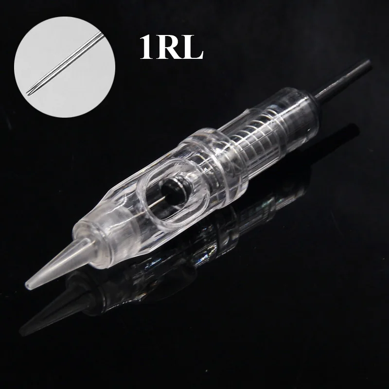 30/50/100pcs 1RL Sterilized Easy Click Permanent Makeup Needles for Tattoo Cartridge Needle Rotary Eyebrow Machine
30/50/100pcs 1RL Sterilized Easy Click Permanent Makeup Needles for Tattoo Cartridge Needle Rotary Eyebrow Machine