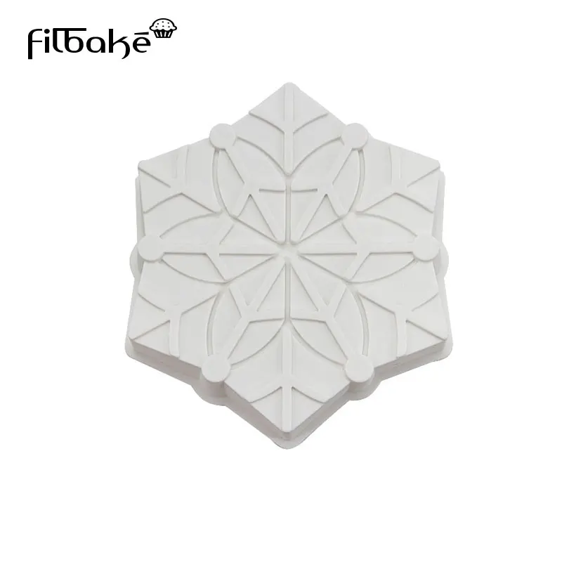 FILBAKE 3D Silicone Big Snowflake Tray Cake Mold For DIY Chocolate Bread Ice-cream Dessert Mould Baking Decorating Tools
FILBAKE 3D Silicone Big Snowflake Tray Cake Mold For DIY Chocolate Bread Ice-cream Dessert Mould Baking Decorating Tools