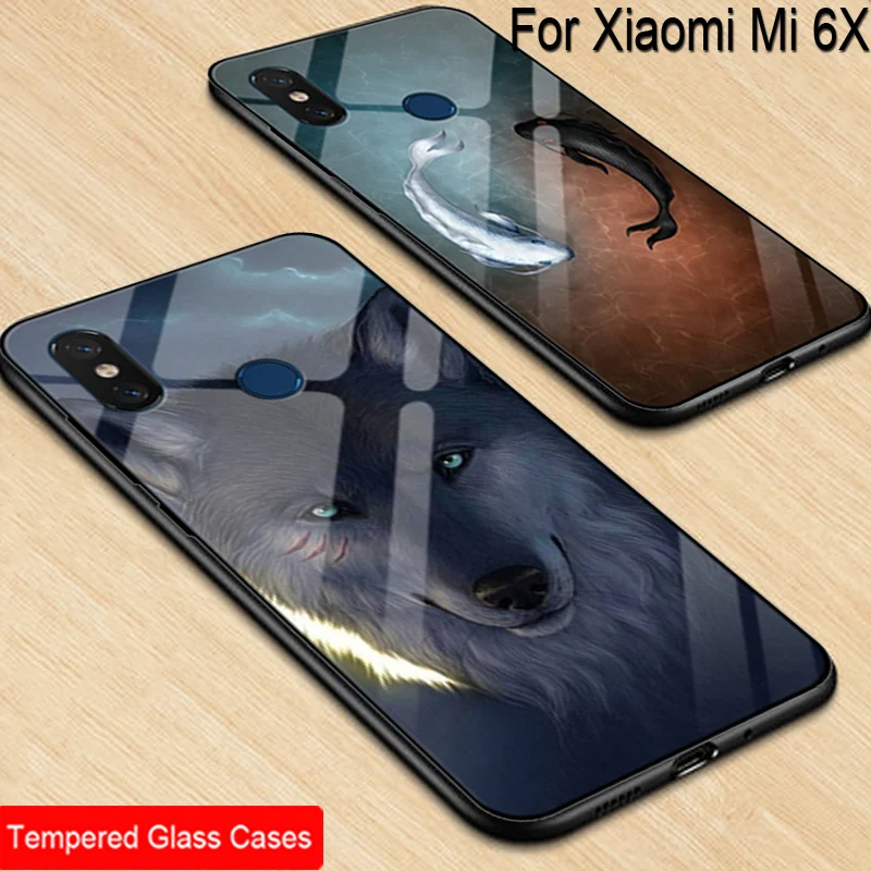Чехол из закаленного стекла для Xiaomi Mi 6X 6x, силиконовая Мягкая задняя крышка для Xiaomi Mi 6 X, чехлы для телефонов с рисунком Cartton, чехол для Mi6X
Чехол из закаленного стекла для Xiaomi Mi 6X 6x, силиконовая Мягкая задняя крышка для Xiaomi Mi 6 X, чехлы для телефонов с рисунком Cartton, чехол для Mi6X