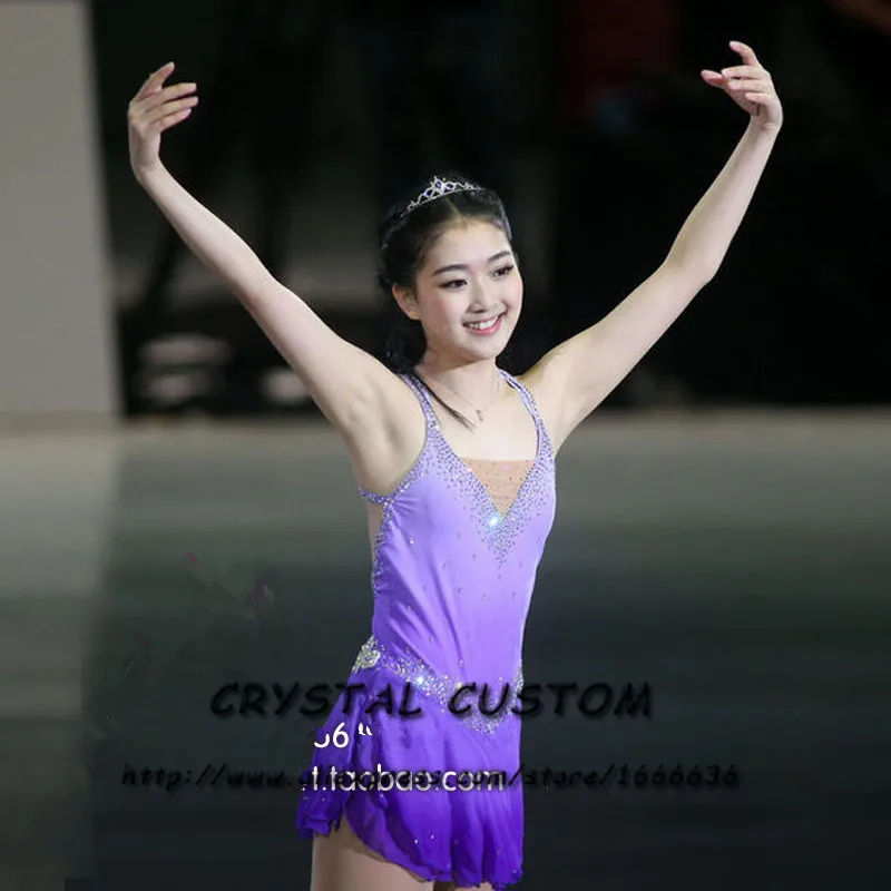 Custom Ice Skating Dresses Graceful New Brand Figure Skating Dresses For Competition DR4210
Custom Ice Skating Dresses Graceful New Brand Figure Skating Dresses For Competition DR4210