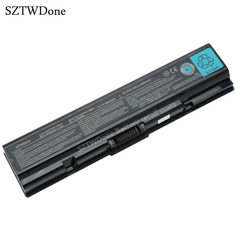 

SZTWDone PA3534U-1BRS Laptop battery for TOSHIBA A200 A205 A215 A300 A210 A350 L400 L500 M200 L200 L305 L300 L450 L550 A500 L555