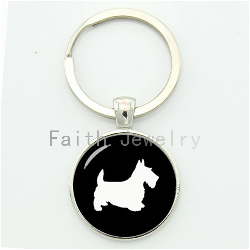 Best friend cute Scottish Terrier key chain retro simple dog profile pattern keychain handmade lovely pet pattern gift KC504
Best friend cute Scottish Terrier key chain retro simple dog profile pattern keychain handmade lovely pet pattern gift KC504