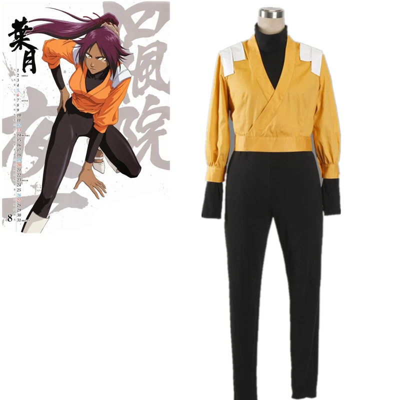 BLEACH Shihouin Yoruichi cos Sou ro sosai te soul society ver Cosplay Costume Custom made
BLEACH Shihouin Yoruichi cos Sou ro sosai te soul society ver Cosplay Costume Custom made