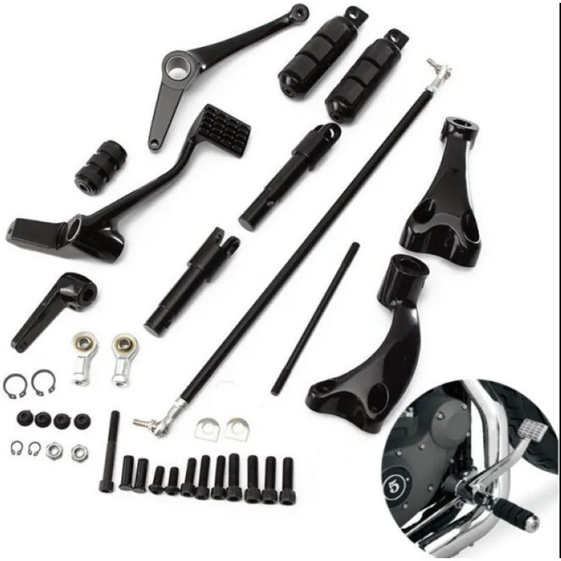 Motorcycle Black Forward Control Pegs Lever Linkage For Harley Sportster XL 1200 883 2004-2013 12 11 10 09 08 07 06 05 New
Motorcycle Black Forward Control Pegs Lever Linkage For Harley Sportster XL 1200 883 2004-2013 12 11 10 09 08 07 06 05 New