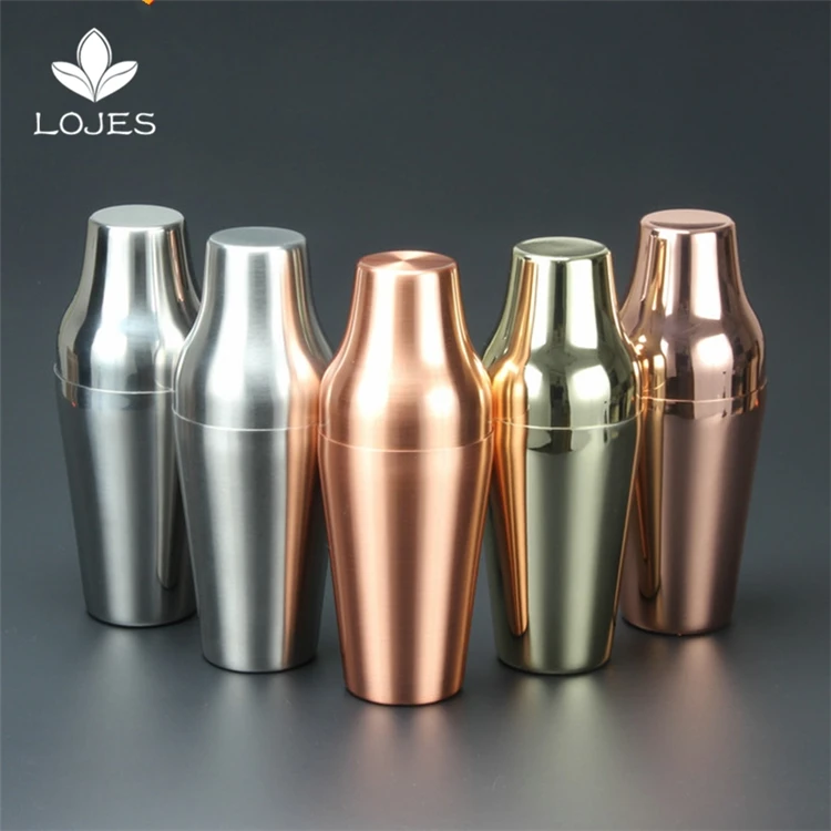 600ml Stainless Steel French Cocktail Shaker Classic and Elegant Bar Cocktail Shaker Bartender Bar Tool
600ml Stainless Steel French Cocktail Shaker Classic and Elegant Bar Cocktail Shaker Bartender Bar Tool