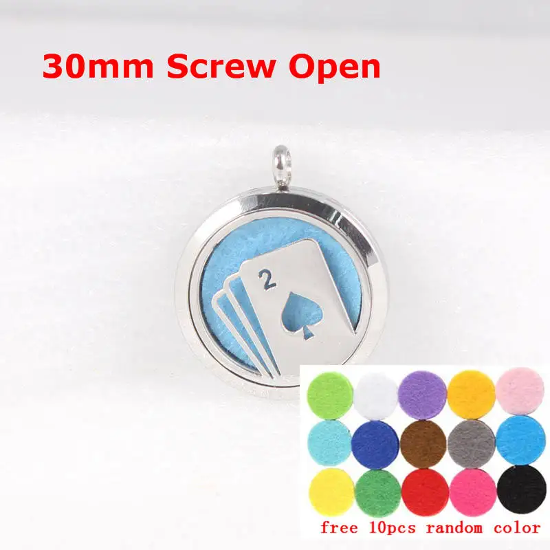 (10 Free Pads) Screw Diffuser Locket Stainless Steel Aromatherapy Essential Oil Diffuser Locket Pendant 10pcs 
(10 Free Pads) Screw Diffuser Locket Stainless Steel Aromatherapy Essential Oil Diffuser Locket Pendant 10pcs