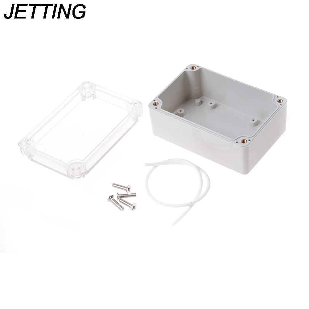 JETTING 100*68*50mm Plastic Waterproof Clear Cover Plastic Electronic Project Box Enclosure Case Shell Electrical Connector
JETTING 100*68*50mm Plastic Waterproof Clear Cover Plastic Electronic Project Box Enclosure Case Shell Electrical Connector