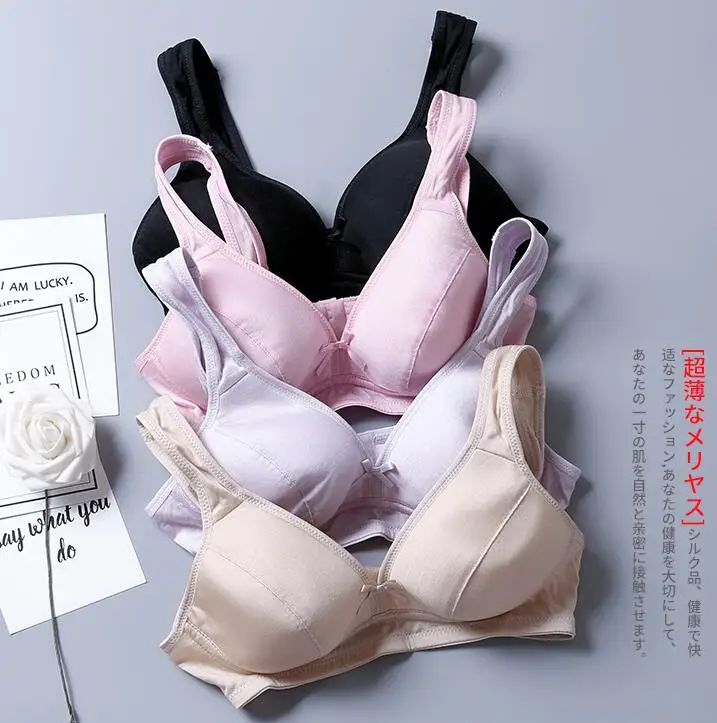 1PC 100% Natural Mulberry Silk Thin Type Comfortable Wireless Bra Bralette Size M L XL 2XL XS406
1PC 100% Natural Mulberry Silk Thin Type Comfortable Wireless Bra Bralette Size M L XL 2XL XS406