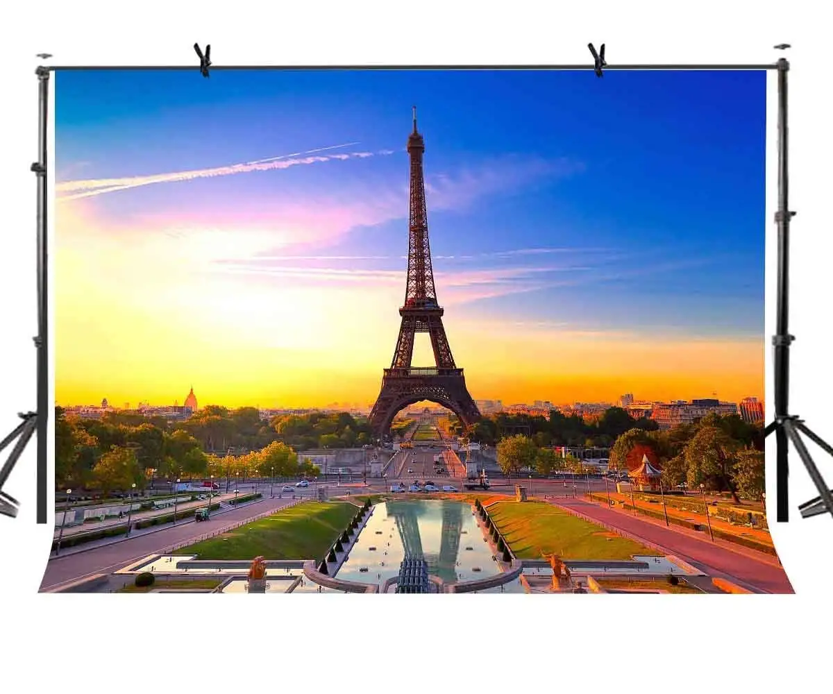 7x5ft Eiffel Tower Backdrop Romantic Paris Eiffel Tower Photography Background and Studio Photography Backdrop Props
7x5ft Eiffel Tower Backdrop Romantic Paris Eiffel Tower Photography Background and Studio Photography Backdrop Props