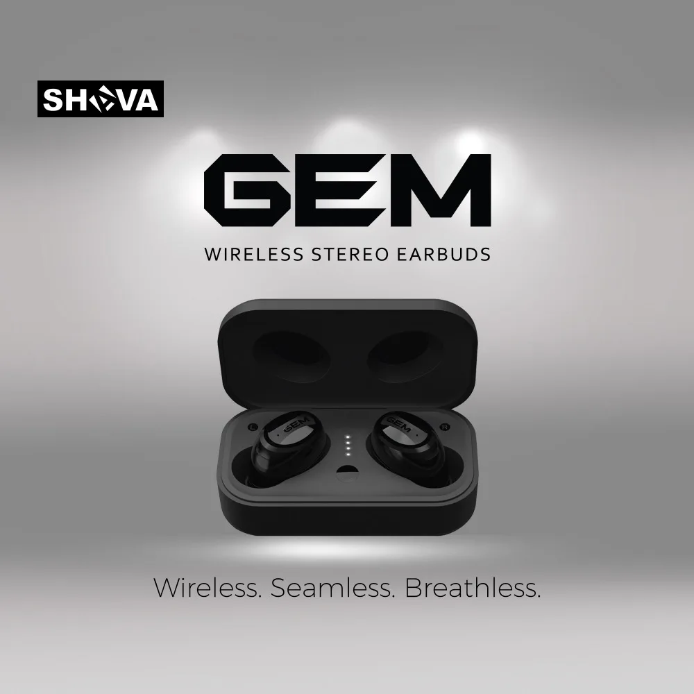 SHAVA GEM TWS 5.0 Bluetooth headphone 3D stereo wireless earphone with dual microphone
SHAVA GEM TWS 5.0 Bluetooth headphone 3D stereo wireless earphone with dual microphone