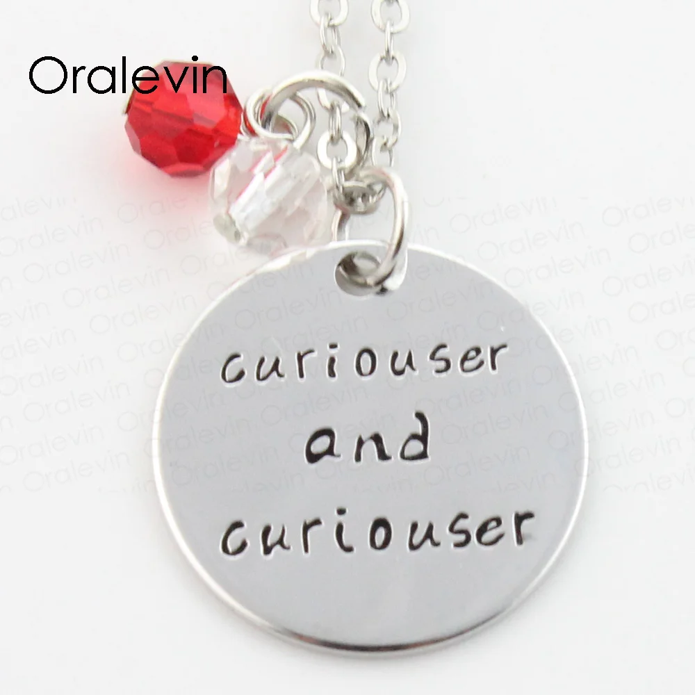 Wholesale CURIOUSER AND CURIOUSER Charms Necklace Lover Gift Jewelry 10Pcs/Lot,#LN259
Wholesale CURIOUSER AND CURIOUSER Charms Necklace Lover Gift Jewelry 10Pcs/Lot,#LN259