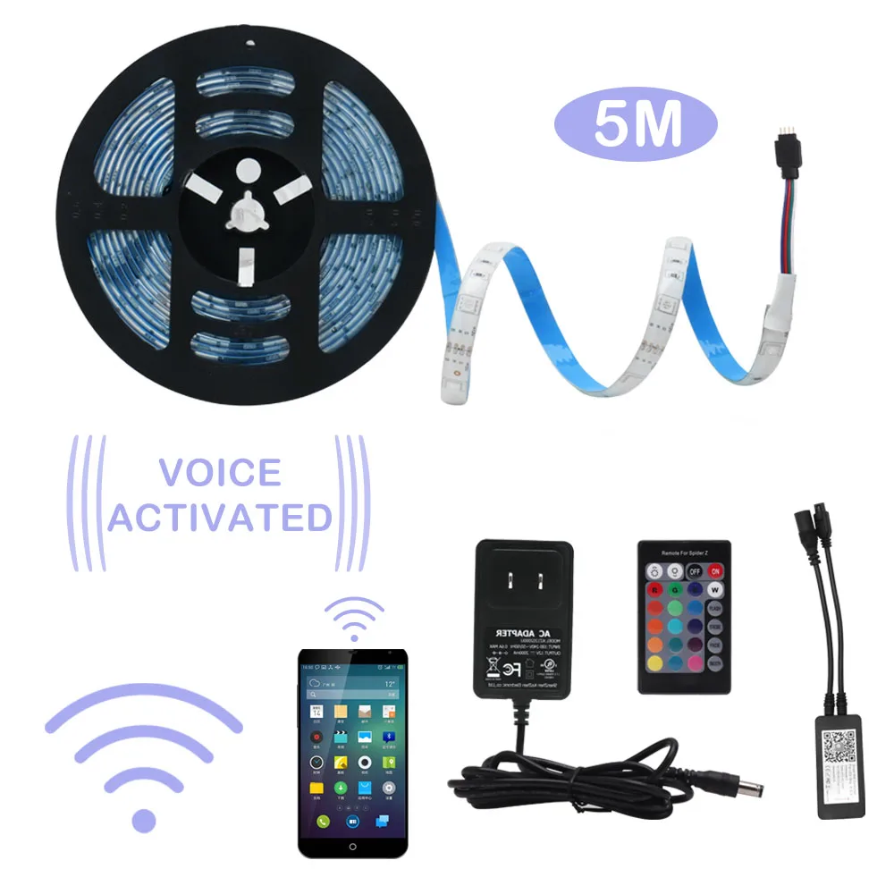 Умная Светодиодная лента BORUIT, 5 м, 150 светодиодный, с Wi-Fi, с голосовой активацией, RGB, гибкая лента, диодные полосы
Умная Светодиодная лента BORUIT, 5 м, 150 светодиодный, с Wi-Fi, с голосовой активацией, RGB, гибкая лента, диодные полосы