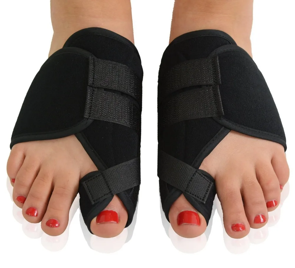 Black Bandage Brace Toe Separator Velet Toe Spacer Feet Hallux Valgus Bone Care Thumb Orthopedic Toe Correction Support
Black Bandage Brace Toe Separator Velet Toe Spacer Feet Hallux Valgus Bone Care Thumb Orthopedic Toe Correction Support