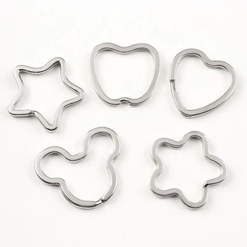 100 шт. брелок для ключей|key holder split rings|keyring keychainkey |