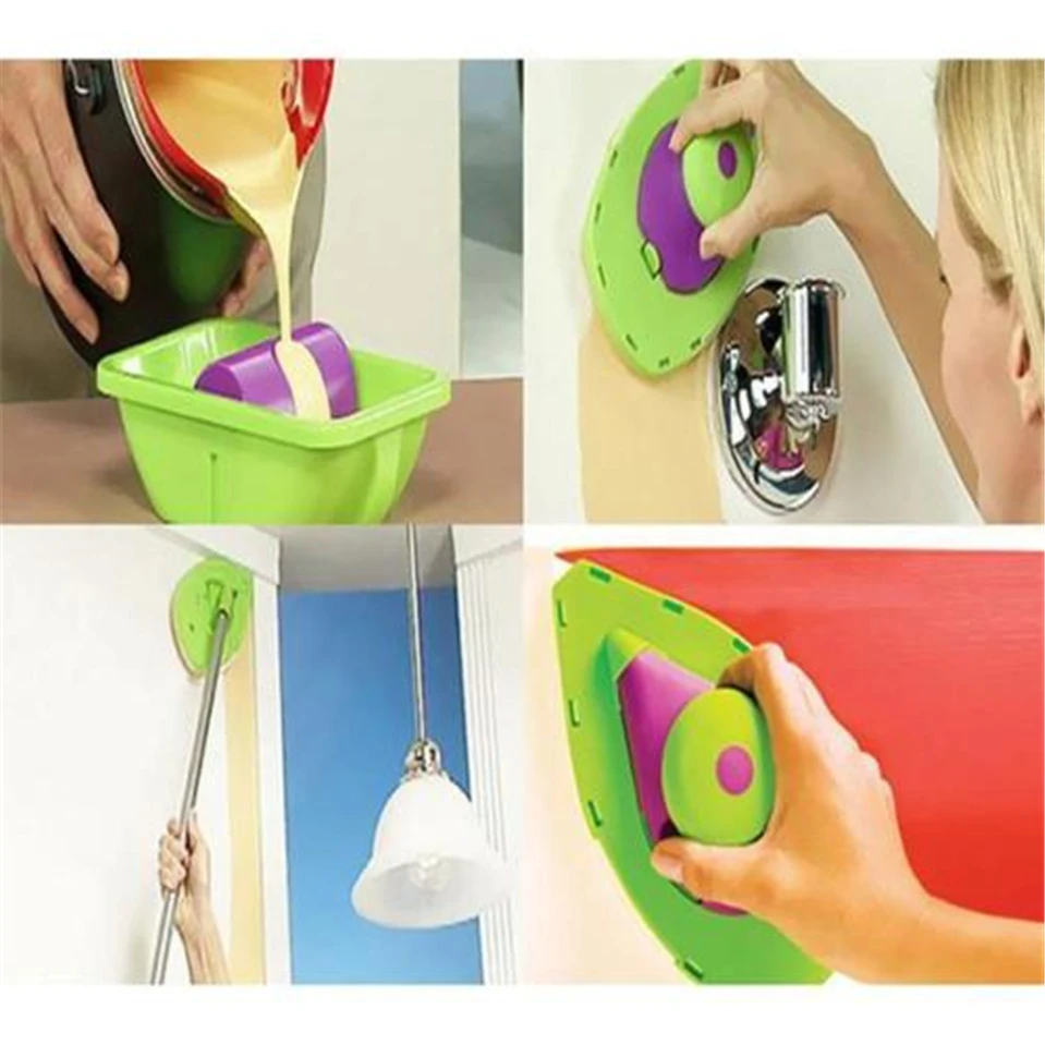 Hot 4pcs Sponge Point and Decorative Paint Roller and Tray Set Painting Brush paint pad pro Point N Paint Household Wall Tool
Hot 4pcs Sponge Point and Decorative Paint Roller and Tray Set Painting Brush paint pad pro Point N Paint Household Wall Tool
