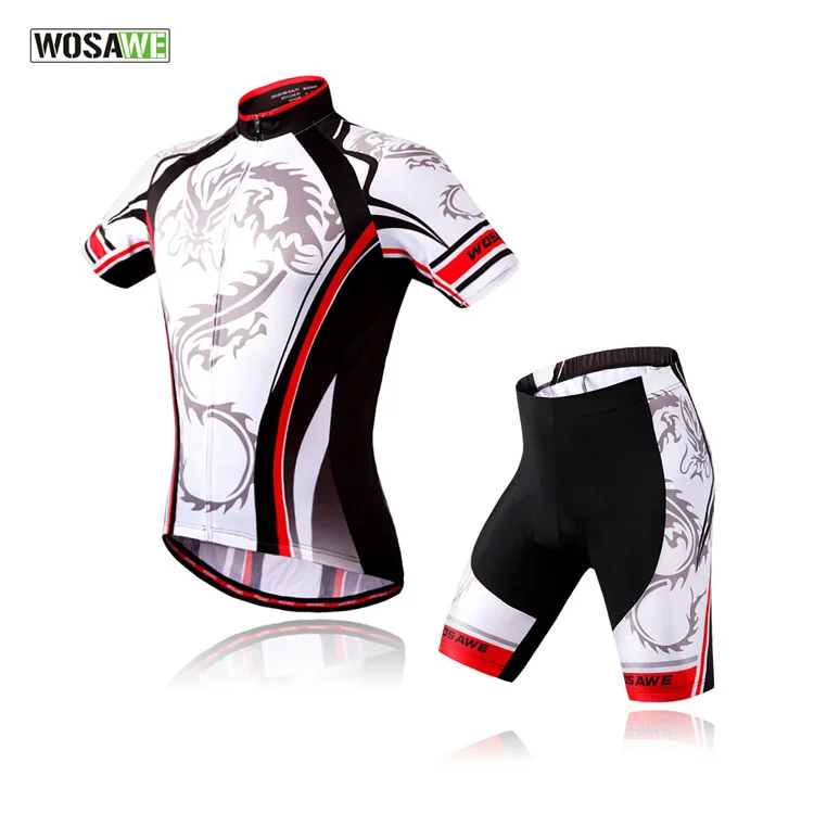 WOSAWE Summer Cool Dragon Men Short Cycling Jersey Sets Quick Dry Sportswear Women Bike Bicycle Sports Jersey Suits Clothing Set
WOSAWE Summer Cool Dragon Men Short Cycling Jersey Sets Quick Dry Sportswear Women Bike Bicycle Sports Jersey Suits Clothing Set