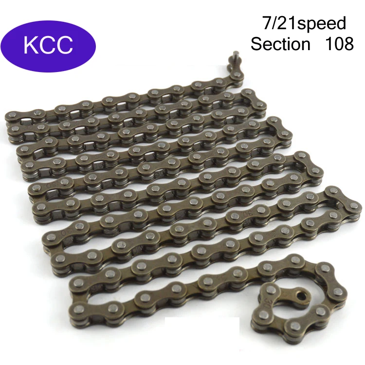 OUMIAO 7 Speed 108 Link MTB Mountain Road Bike Stainless Steel Chain Bike Bicycle Cycling Chain For Track Bikes Fixed Gear
OUMIAO 7 Speed 108 Link MTB Mountain Road Bike Stainless Steel Chain Bike Bicycle Cycling Chain For Track Bikes Fixed Gear