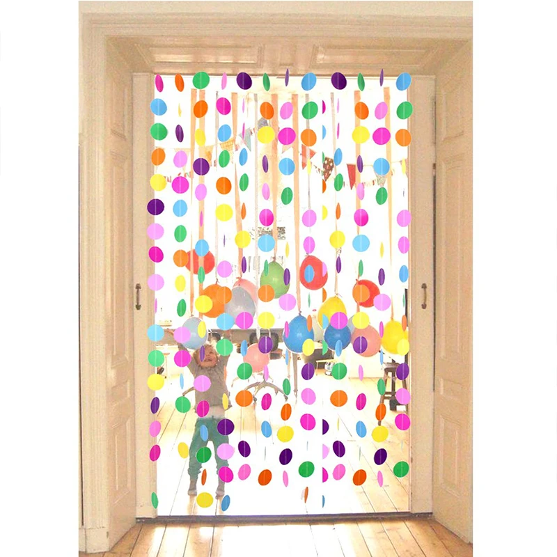 4m Heart Shape Colorful Paper Garland Circle Dots Hanging Home Decorations for Birthday Party Wedding Decorations anniversaire
4m Heart Shape Colorful Paper Garland Circle Dots Hanging Home Decorations for Birthday Party Wedding Decorations anniversaire