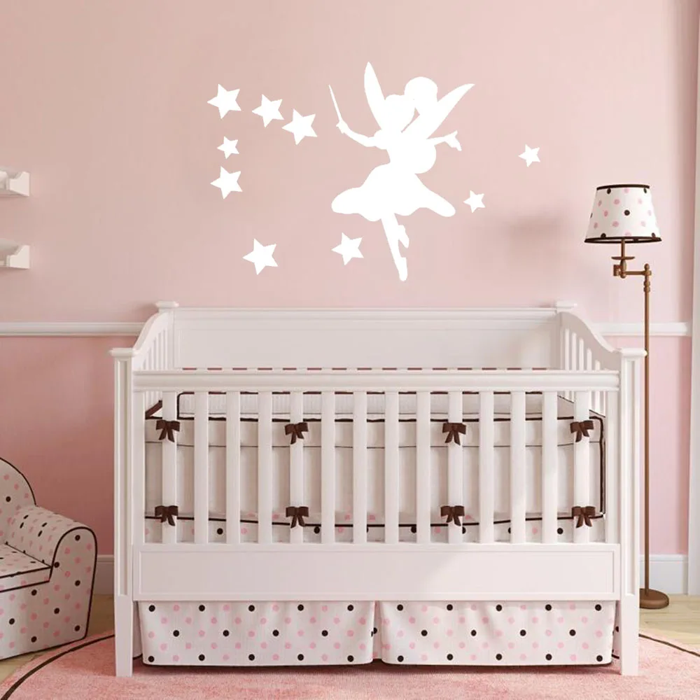 Fairy Magic Wall Decals Living Room Girls Bedroom Home Decor Star Lovely Mural Vinyl Wall Stickers Laptop Silhouette Decal S105
Fairy Magic Wall Decals Living Room Girls Bedroom Home Decor Star Lovely Mural Vinyl Wall Stickers Laptop Silhouette Decal S105