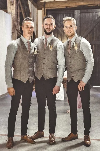 2018 Latest Coat Pant Designs Brown Tweed Vest Formal Slim Fit Skinny Groomsman Waistcoat Costom Tuxedo Blazer Terno Masculino
2018 Latest Coat Pant Designs Brown Tweed Vest Formal Slim Fit Skinny Groomsman Waistcoat Costom Tuxedo Blazer Terno Masculino